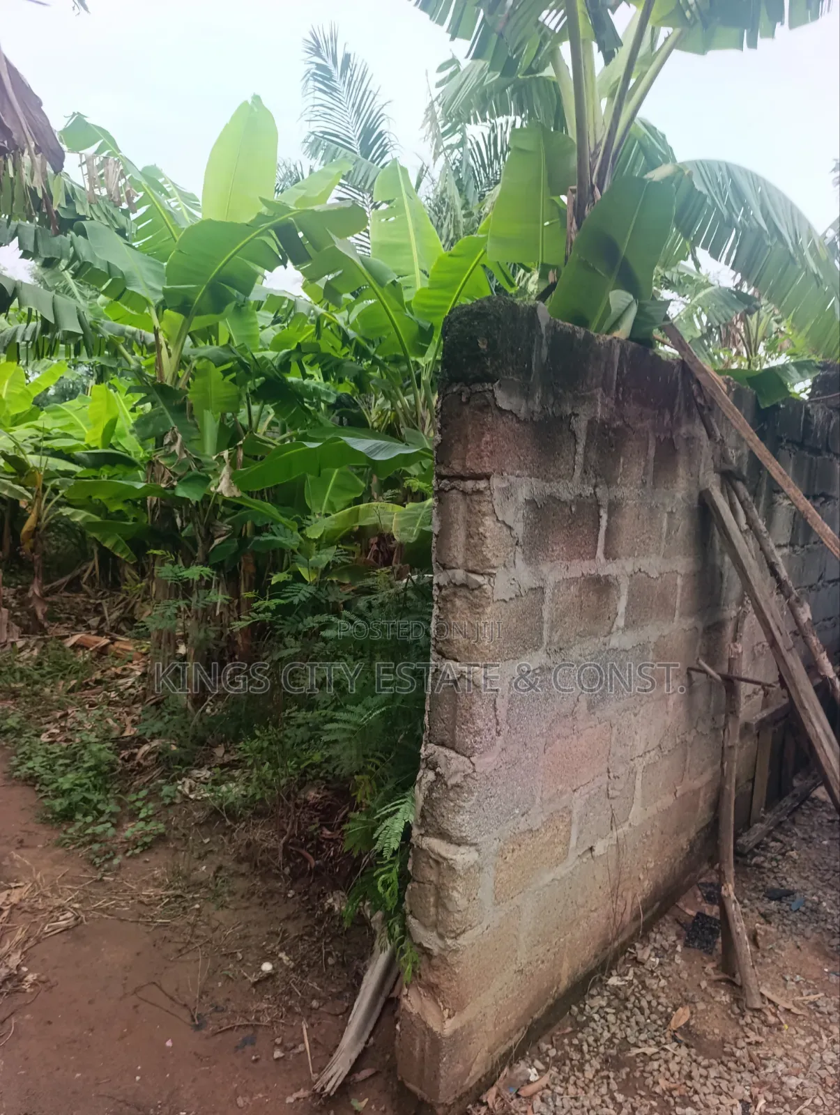 Half Plot for Sale at Pokuase Rocky Down