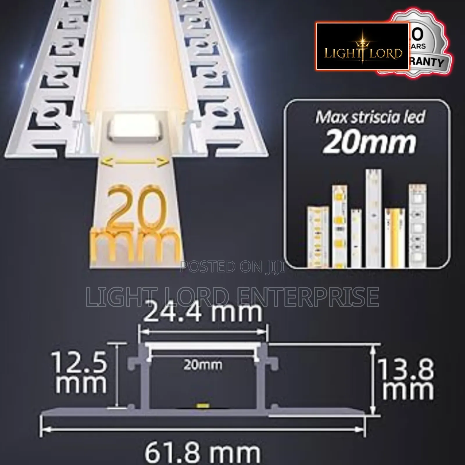 Ceiling/Wall Aluminum Profile Channel