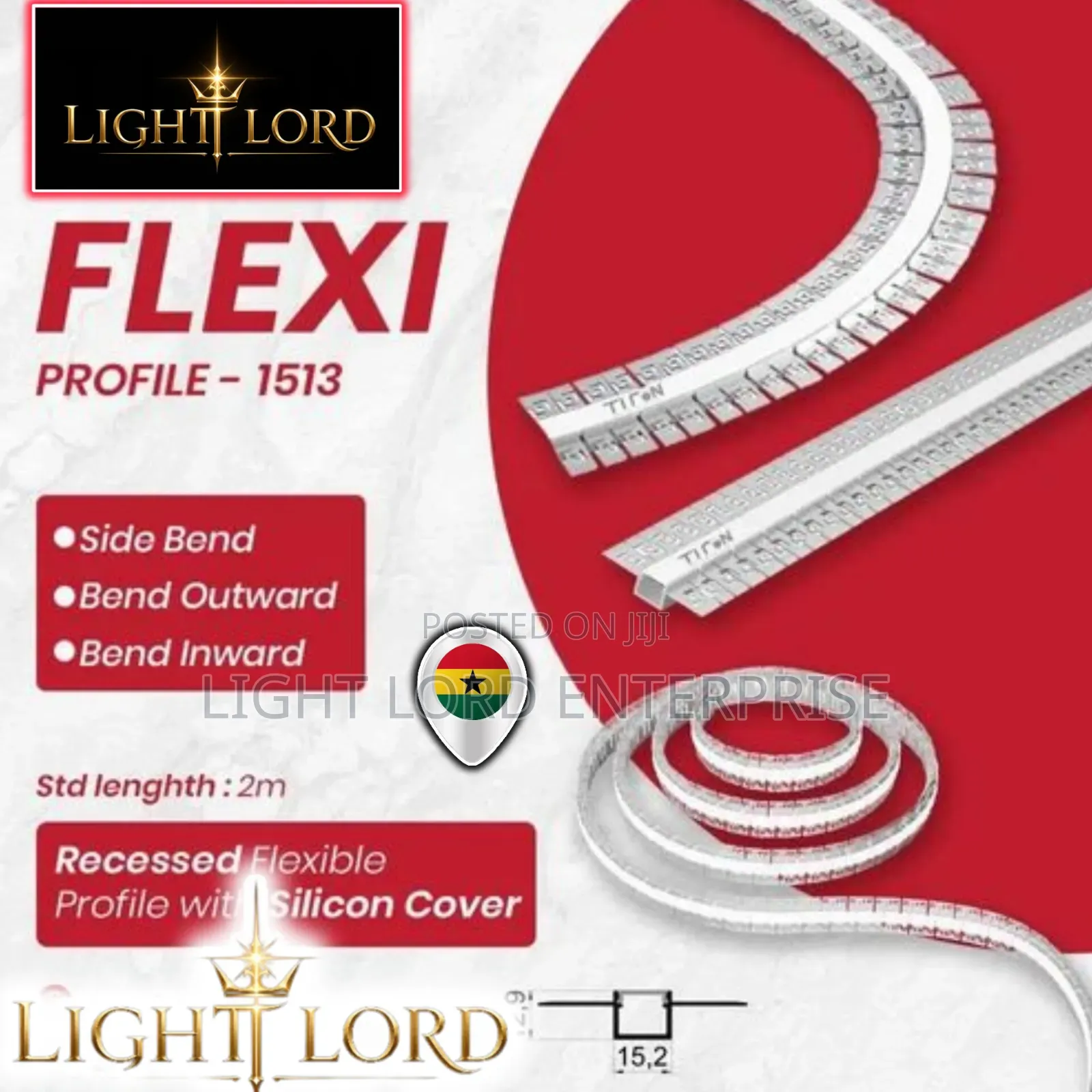 Dutch Aluminum Profile Channel 10feet