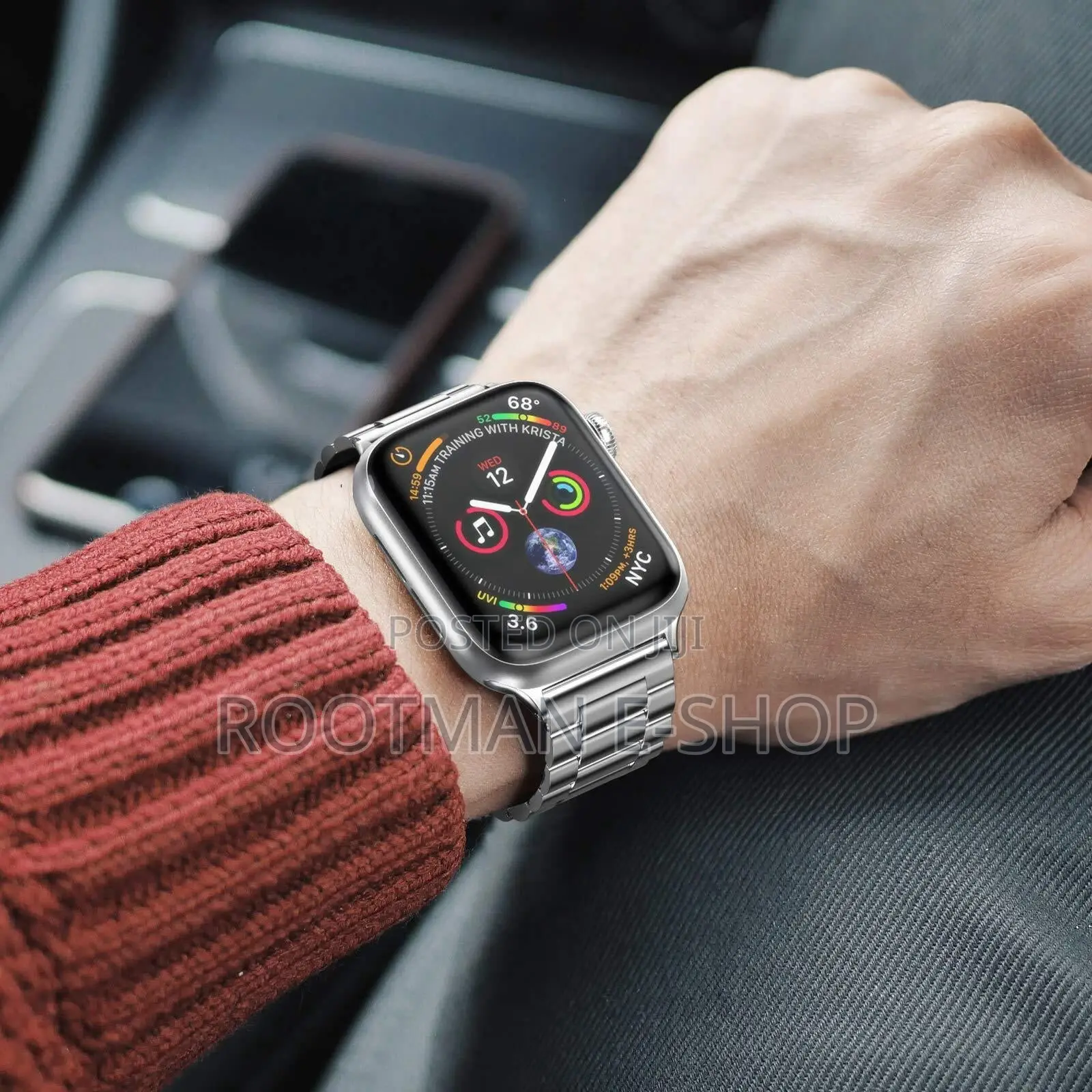 Apple Watch Band Metal Strap With Case for Apple Watch Series 1 to Se