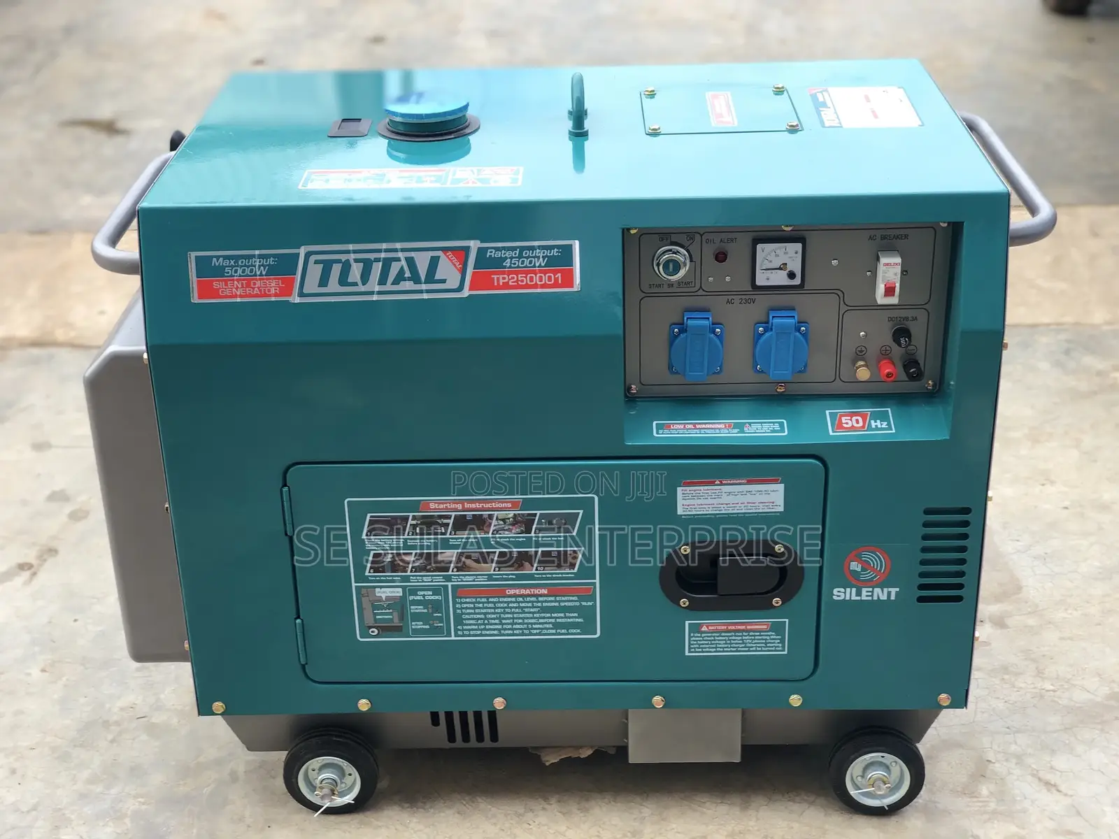Total 5.6kva Generator