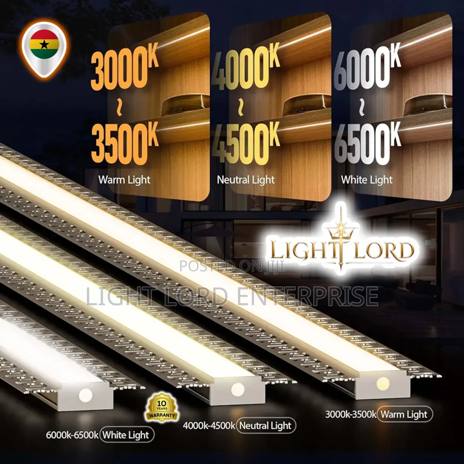 (0034) Pop Aluminum Profile Channel 10feet