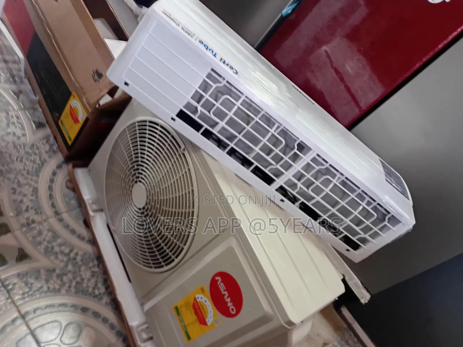 1.5hp Asano Window Ac,Exceptional Quiet Cool Breeze.