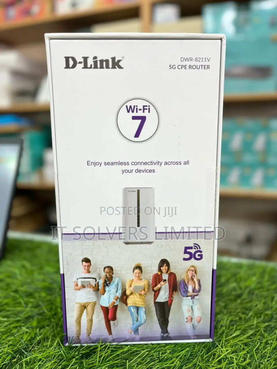 D-Link 5g Wi-Fi 7 Cpe Router (Dwr-8211v)