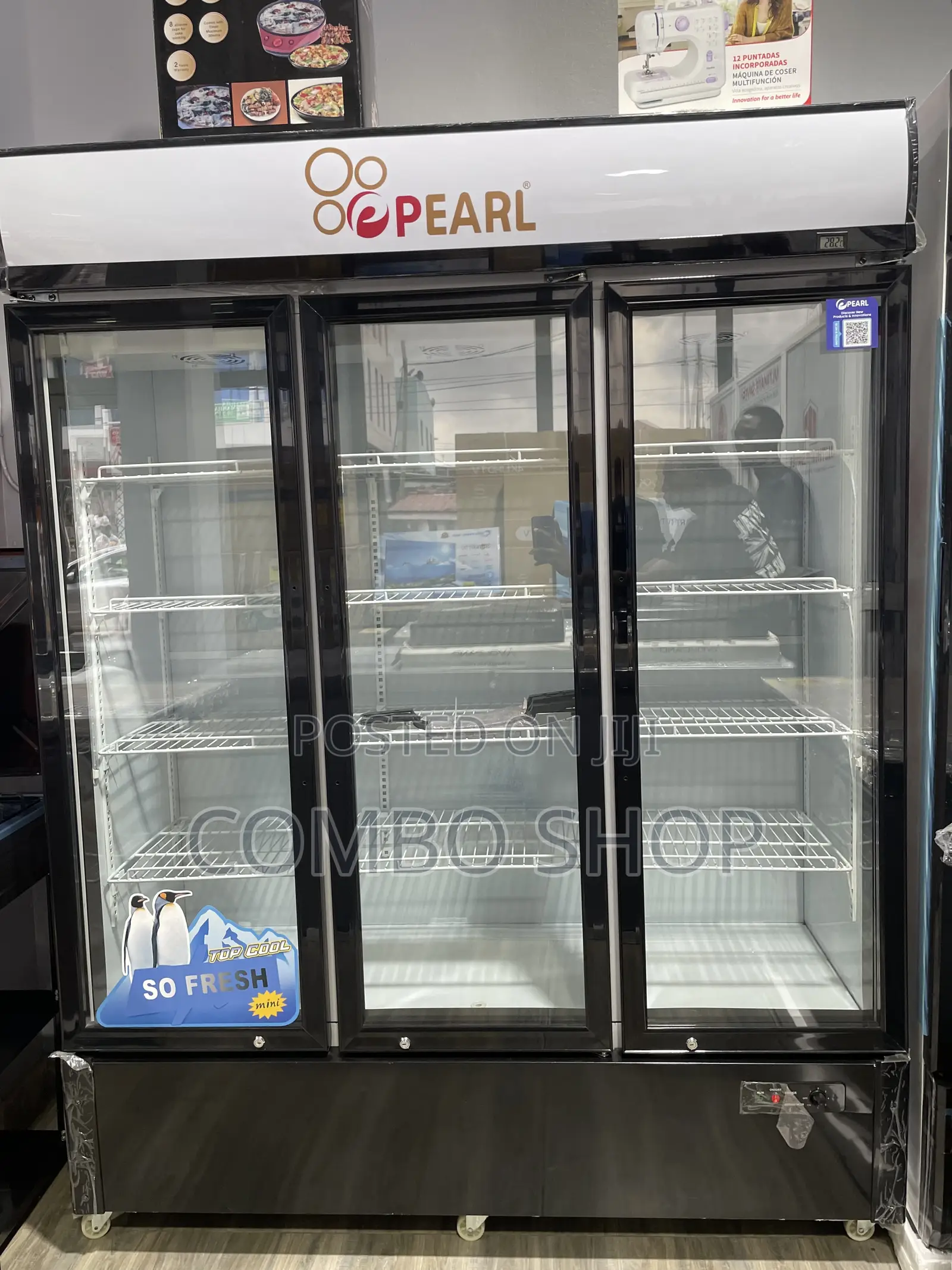 Pearl Display Fridge 3 Doors