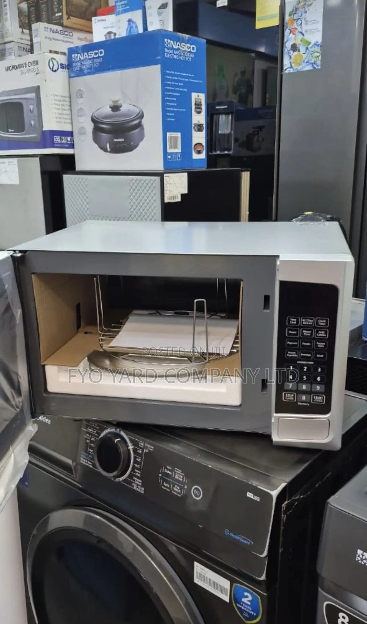 Modern Made Grill Function Nasco 25liters Microwave