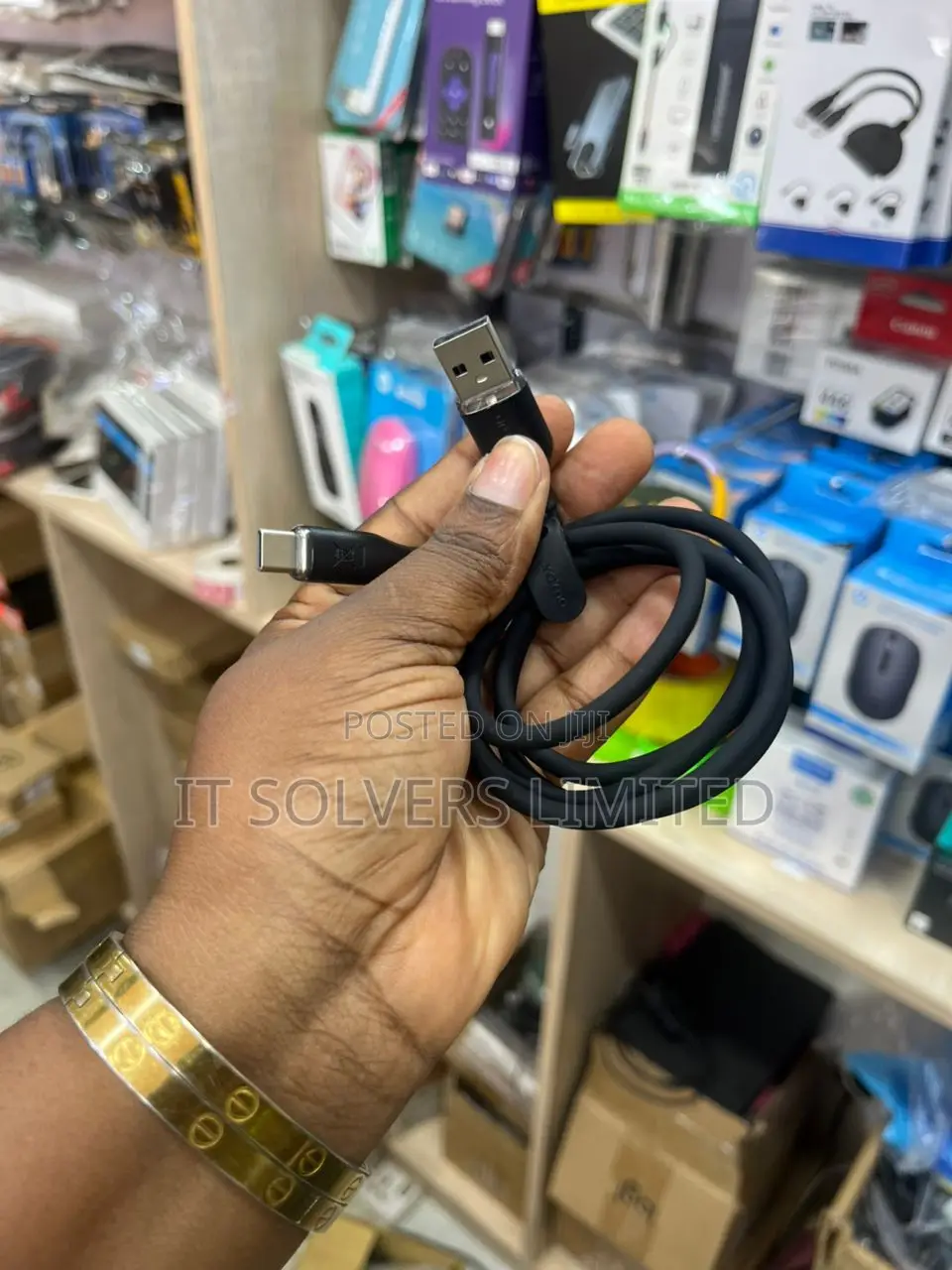 Oraimo Usb to Type C Silicon Cable