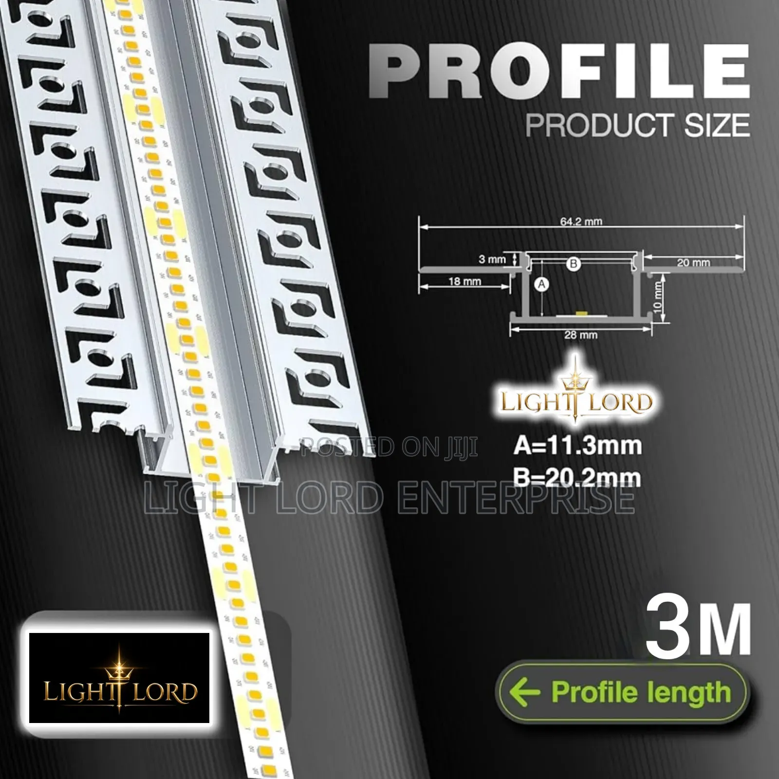 Anti Dust Aluminum Profile Channel