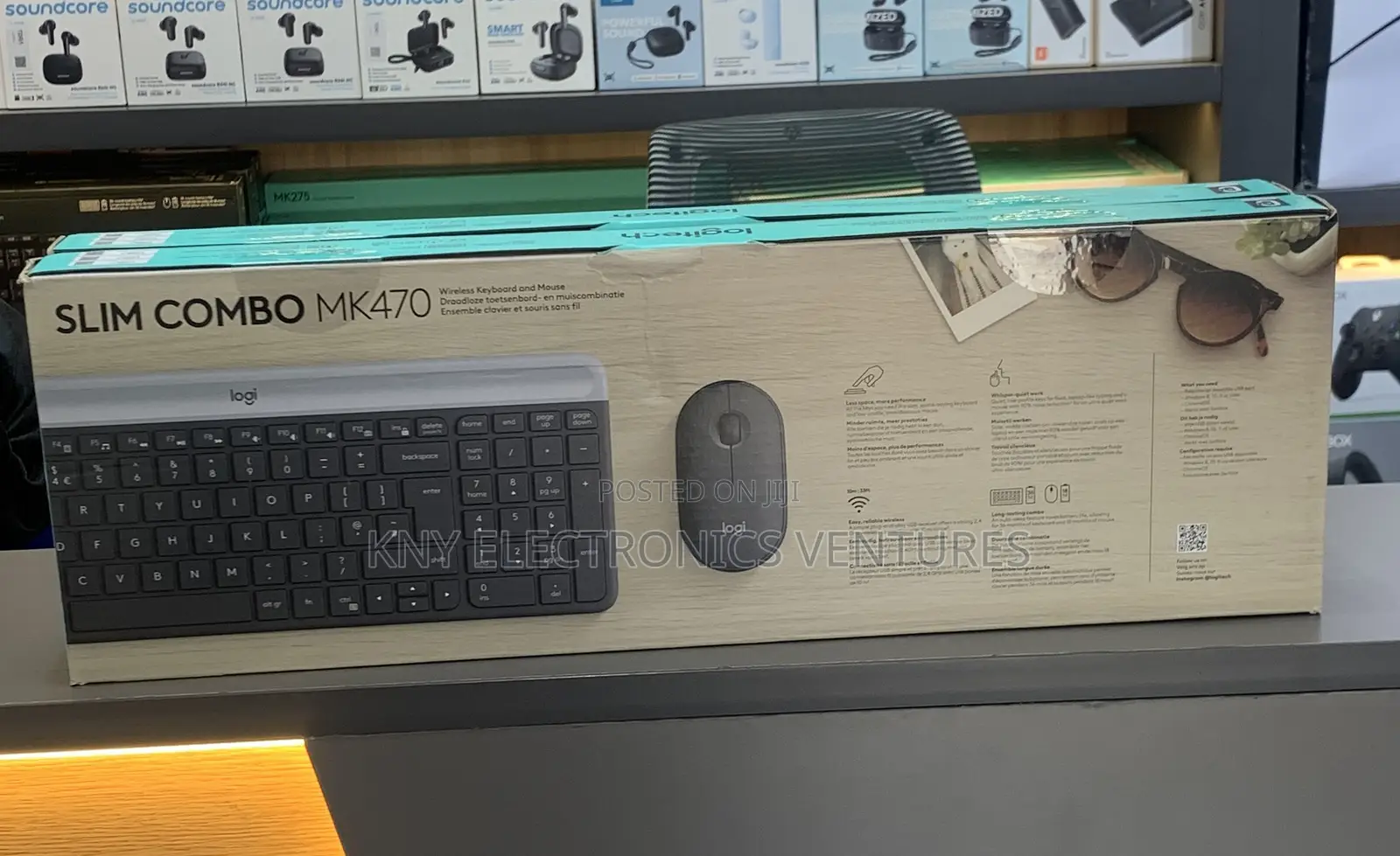 Logitech Slim Combo Mk470