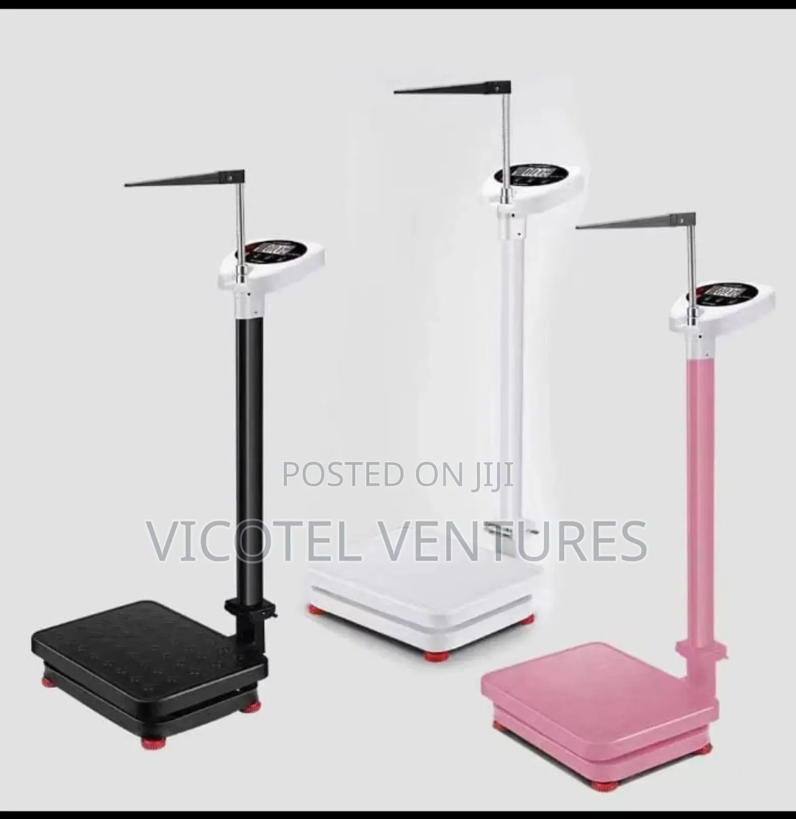 Digital Weighing Scale With Height Measure