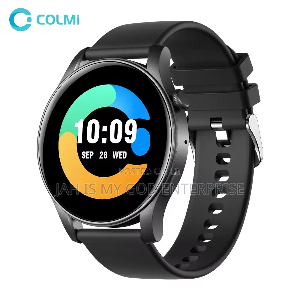 Colmi V73 Amoled Waterproof Smartwatch-Black