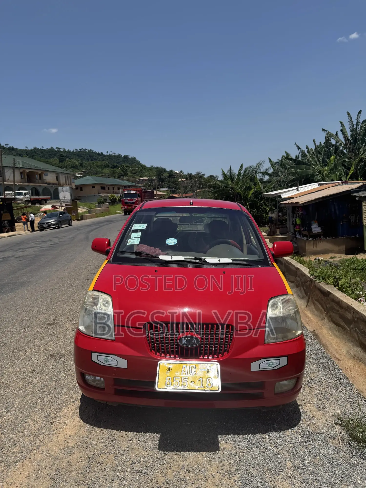 Kia Morning 2010 Red