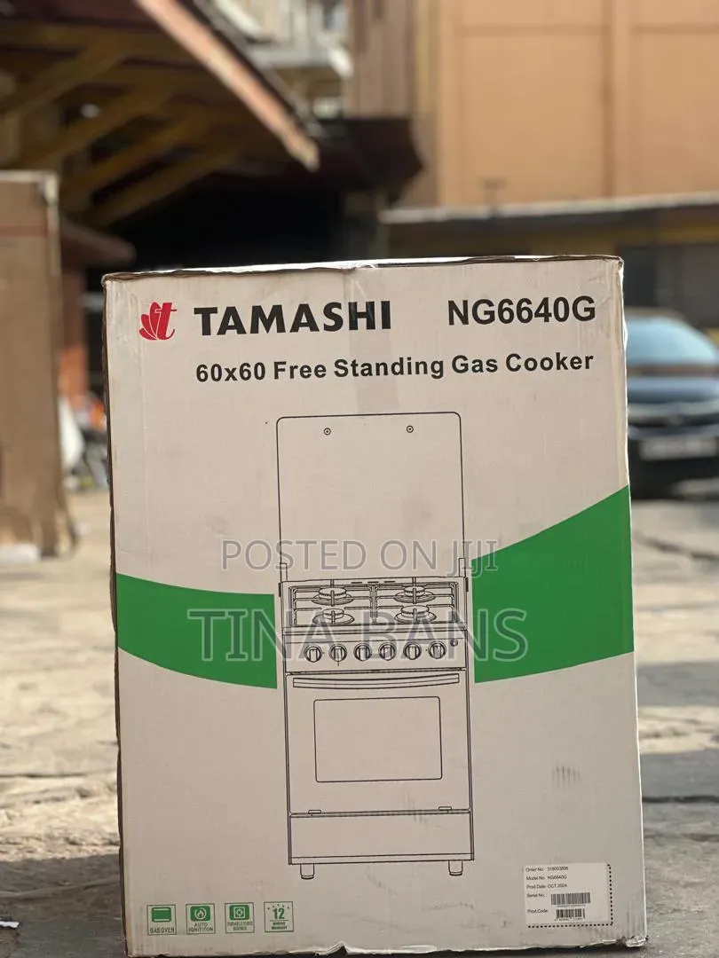Tamashi 60×60 Gas Oven
With Grill