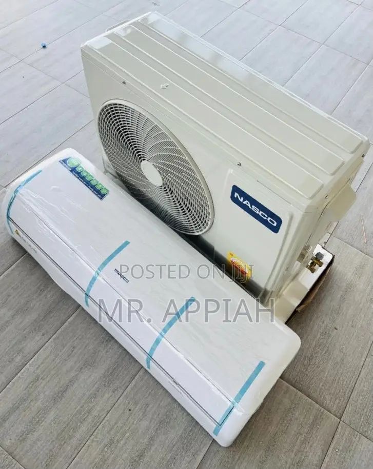 Effortless Cooling Nasco 2.5hp Ac With Remote Control(White)