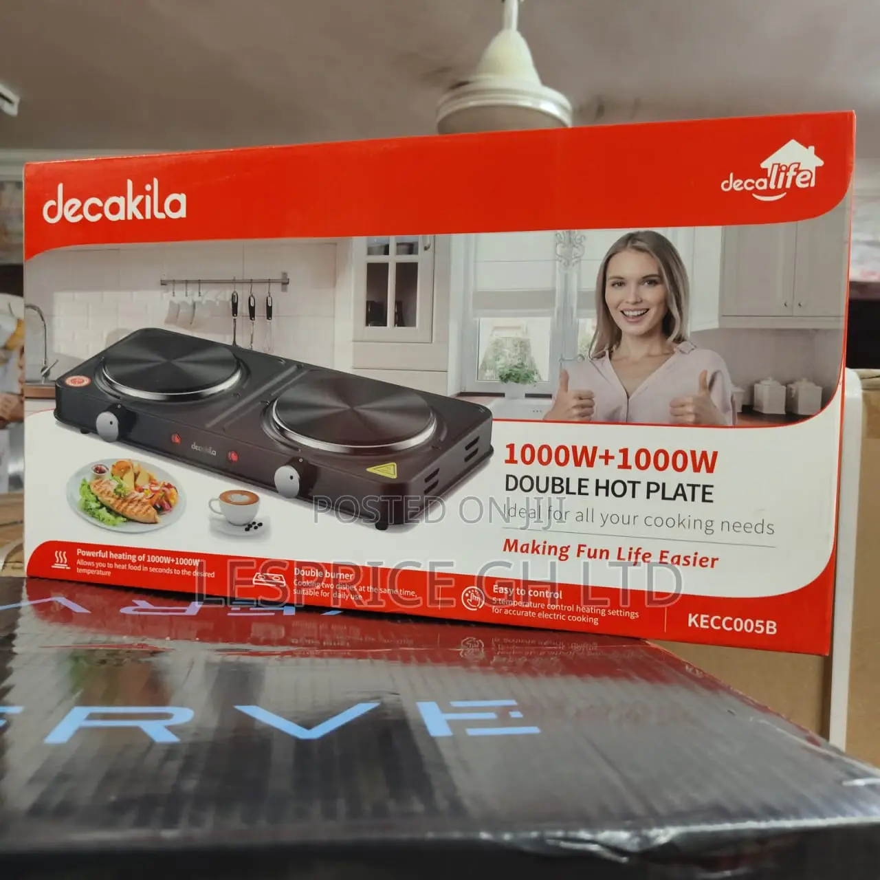 Promotional Sale on Our Matchless Decakila Electric Double Hot Plate