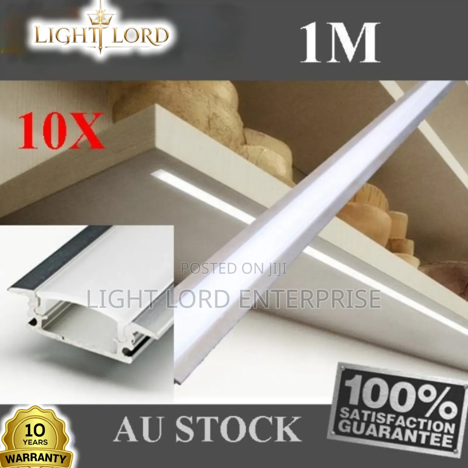 20mm V6 Aluminum Profile Channel