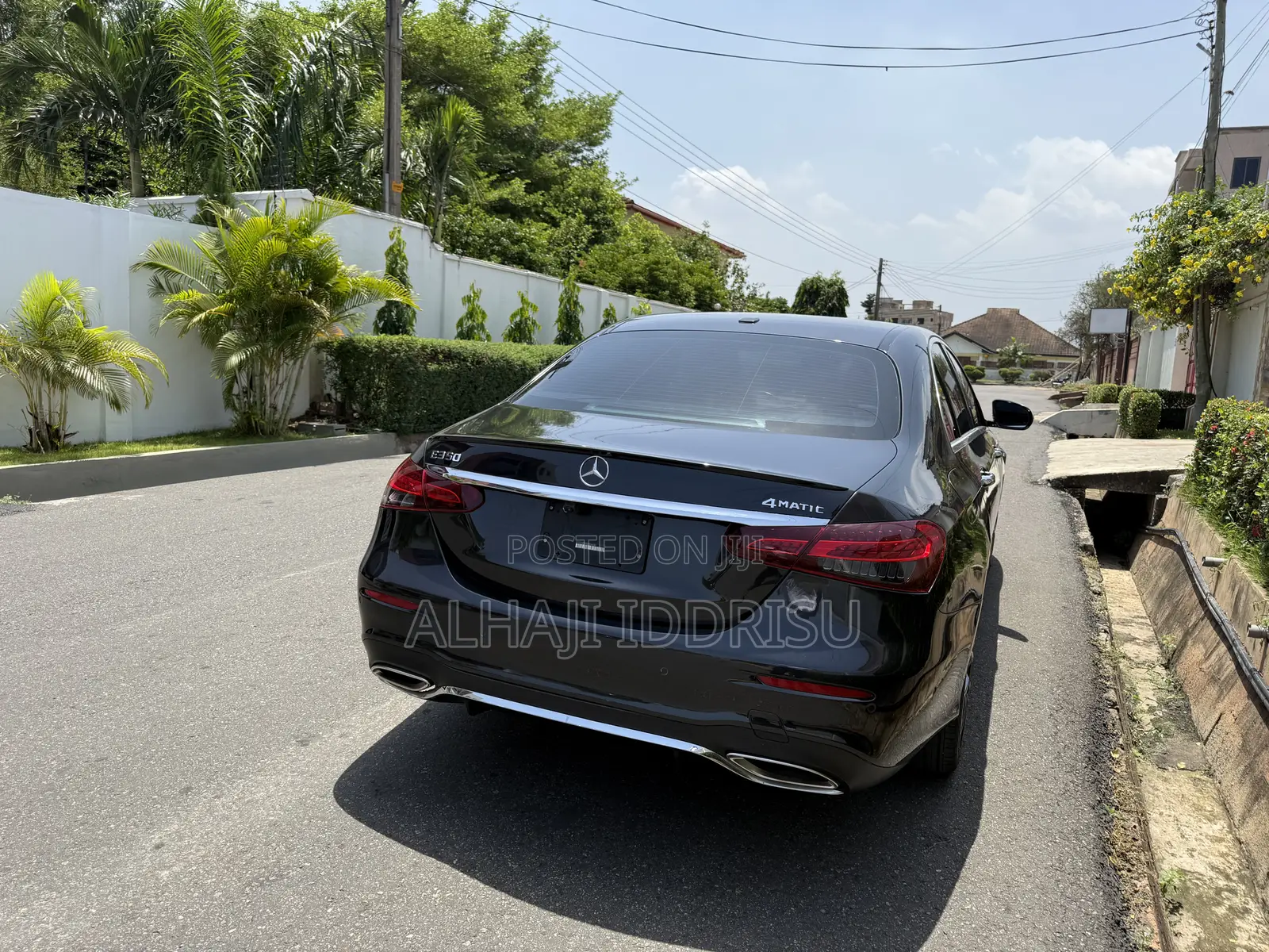 Mercedes-Benz E350 2021 Black