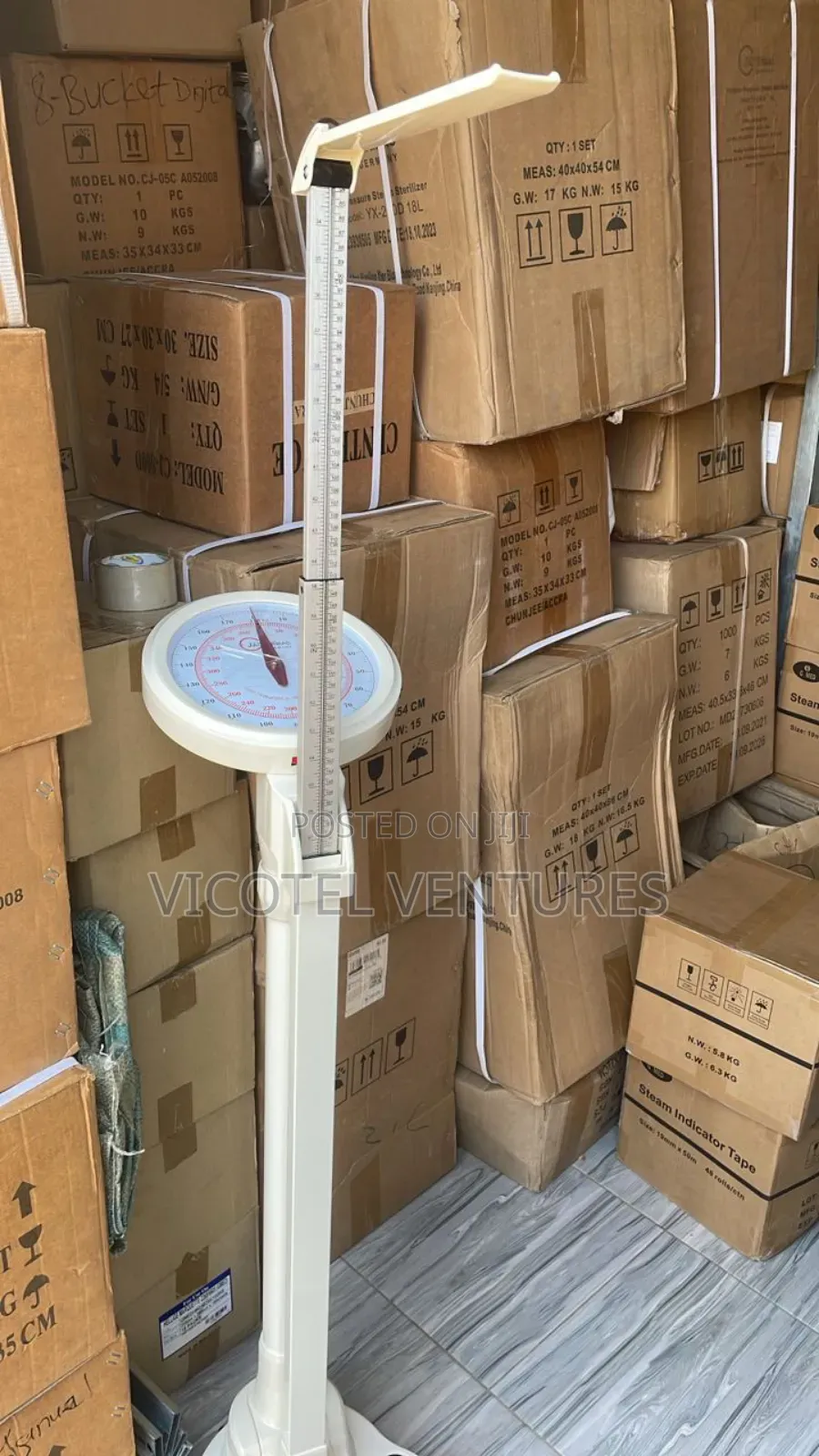 Weighing Scale With Height Measure