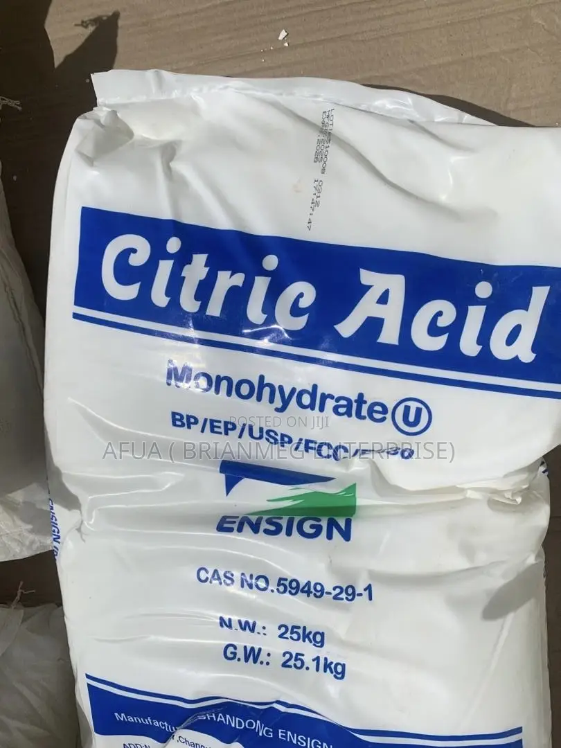 Citric Acid (Monohydrate-Bp/Usp/FCC/E330)