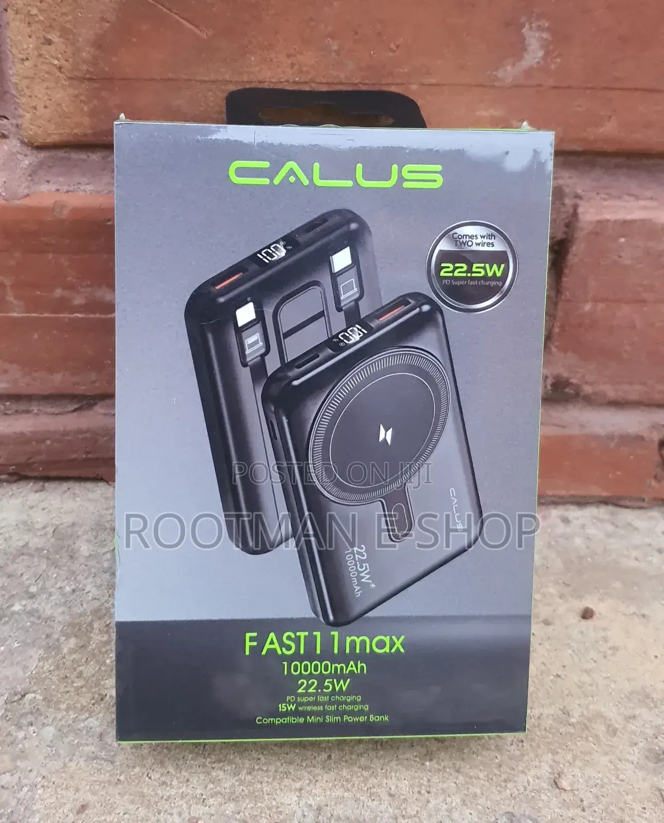 Calus Fast 11max 10,000mah 22.5w Super Fast Charge