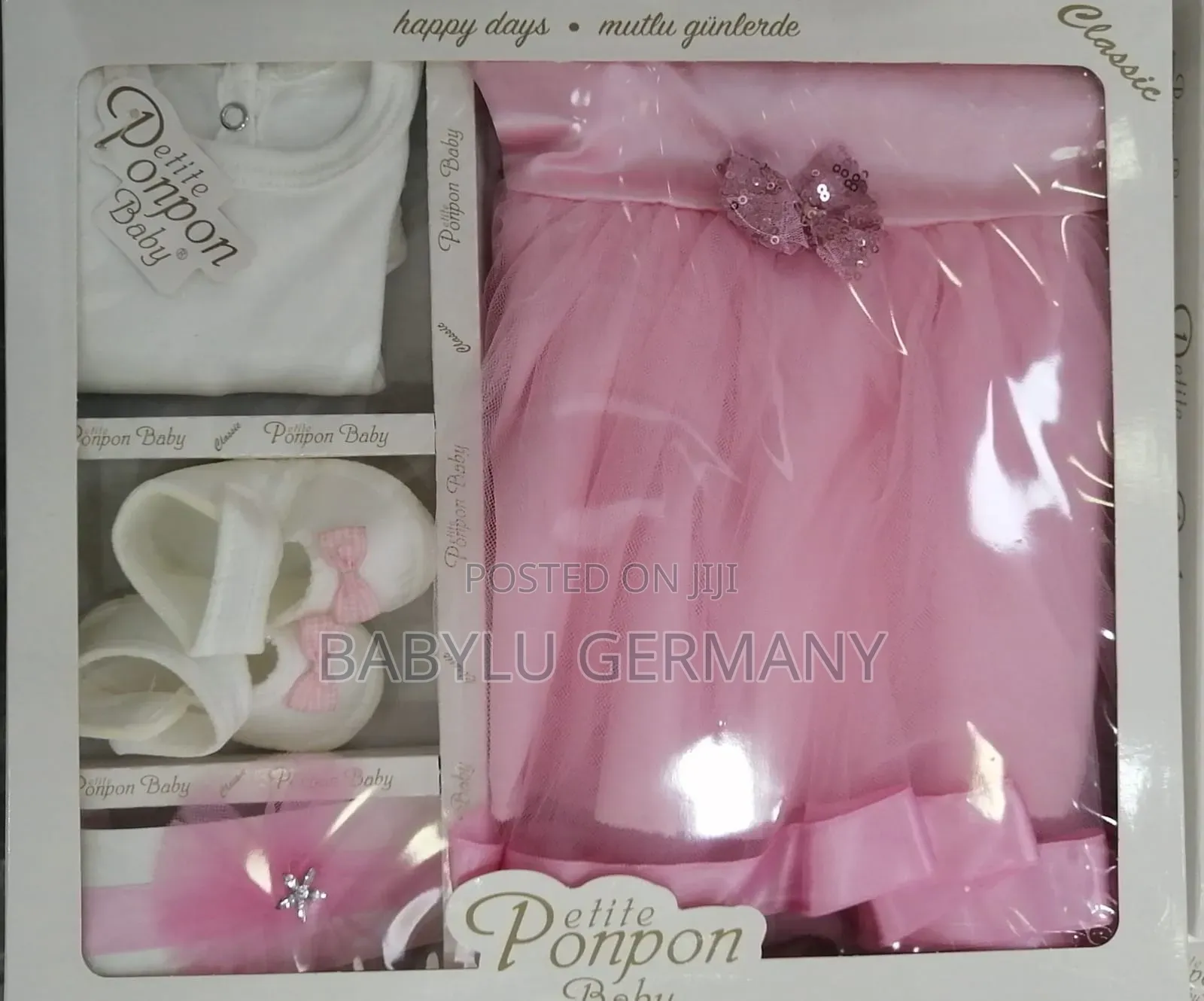 Turkey Imported Pink Baby Gift Set