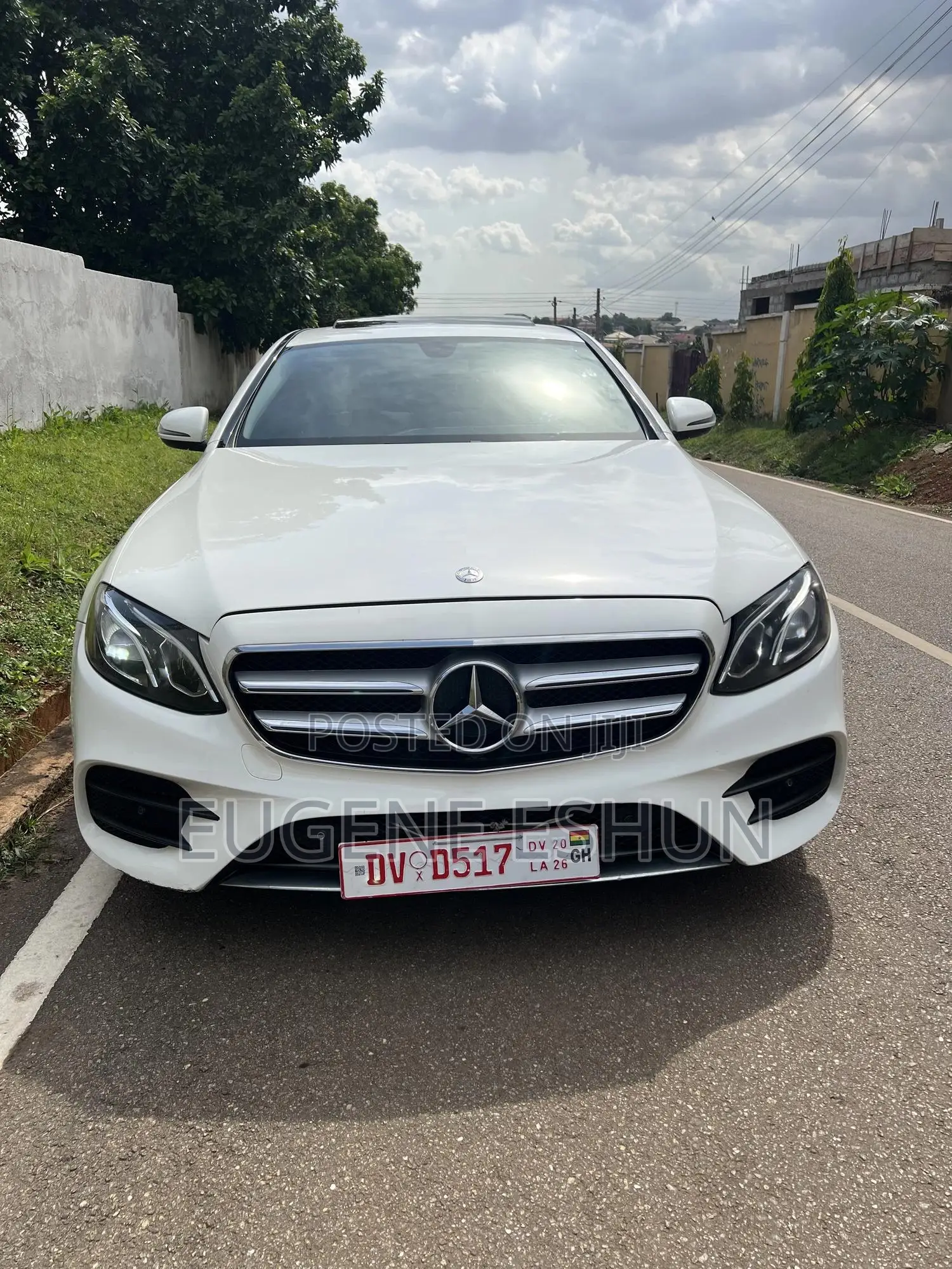 Mercedes-Benz E300 2017 White