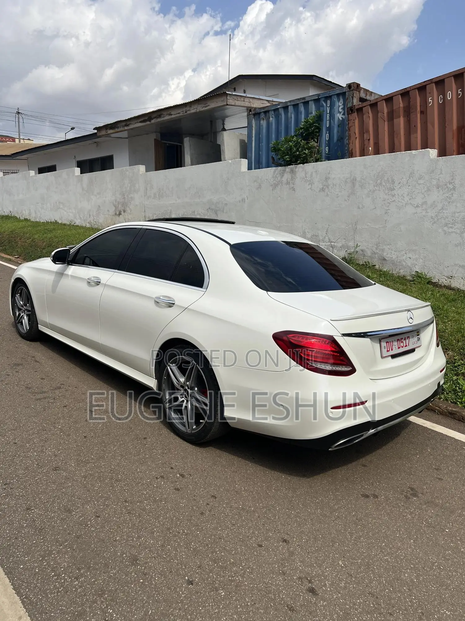 Mercedes-Benz E300 2017 White