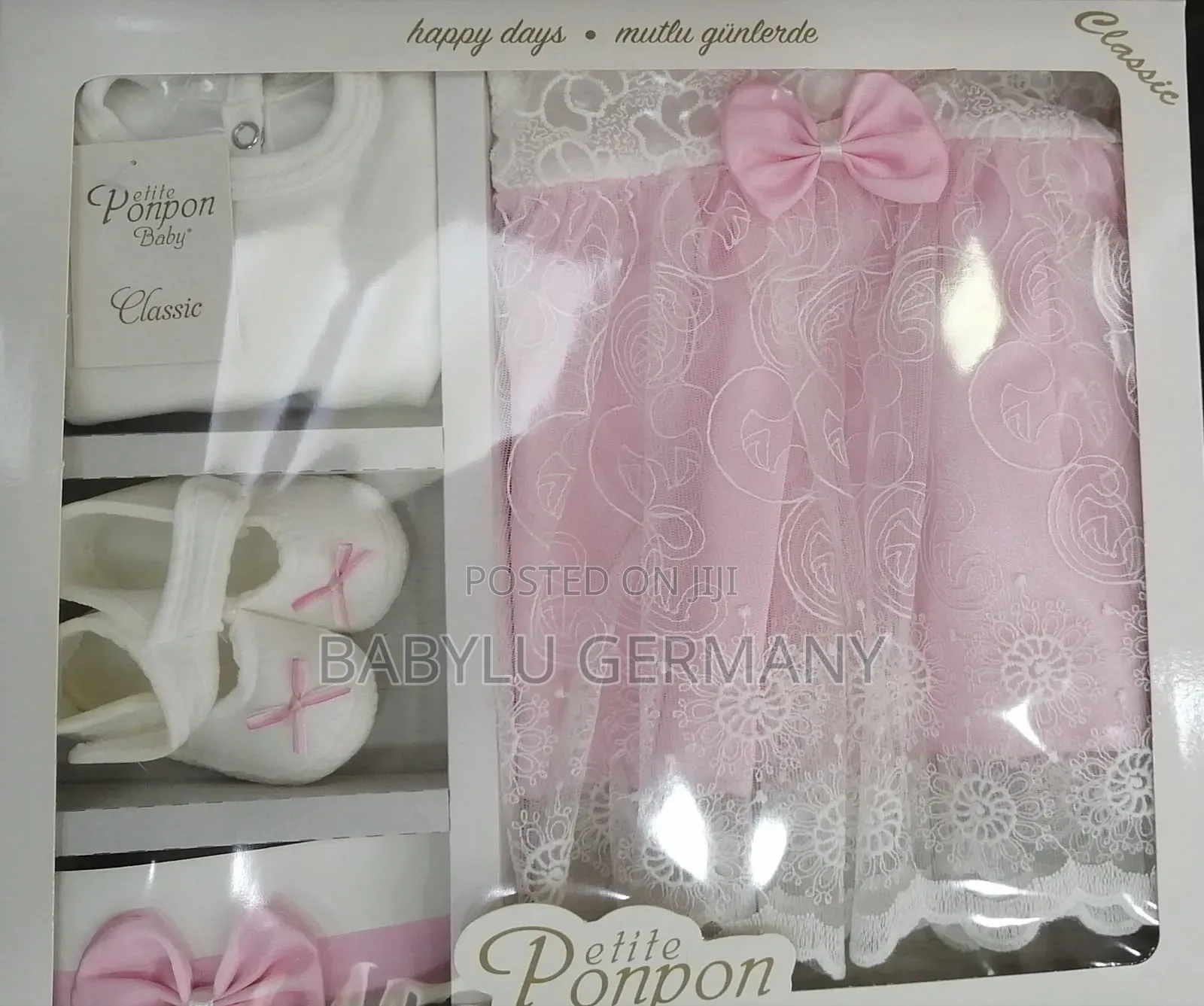 Baby Christening Set for Babies Newborn to 4 Months Old