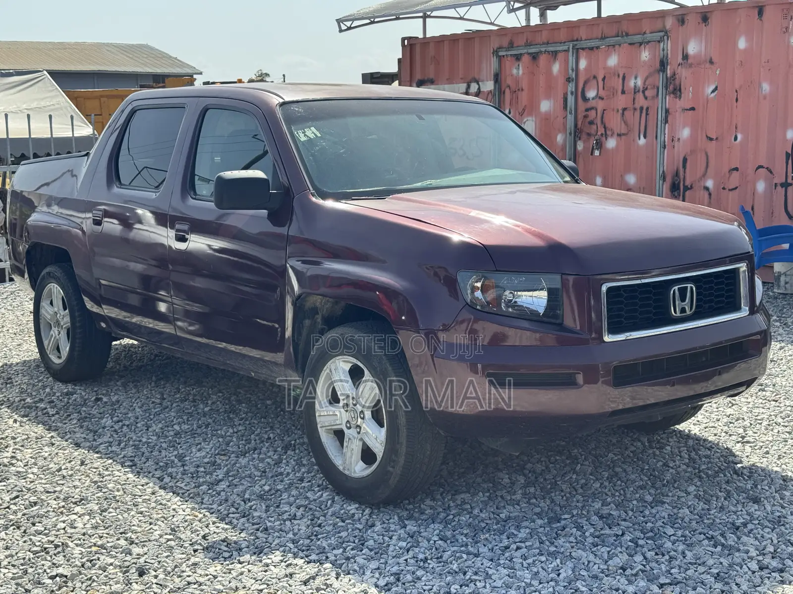 Honda Ridgeline 2007 Red