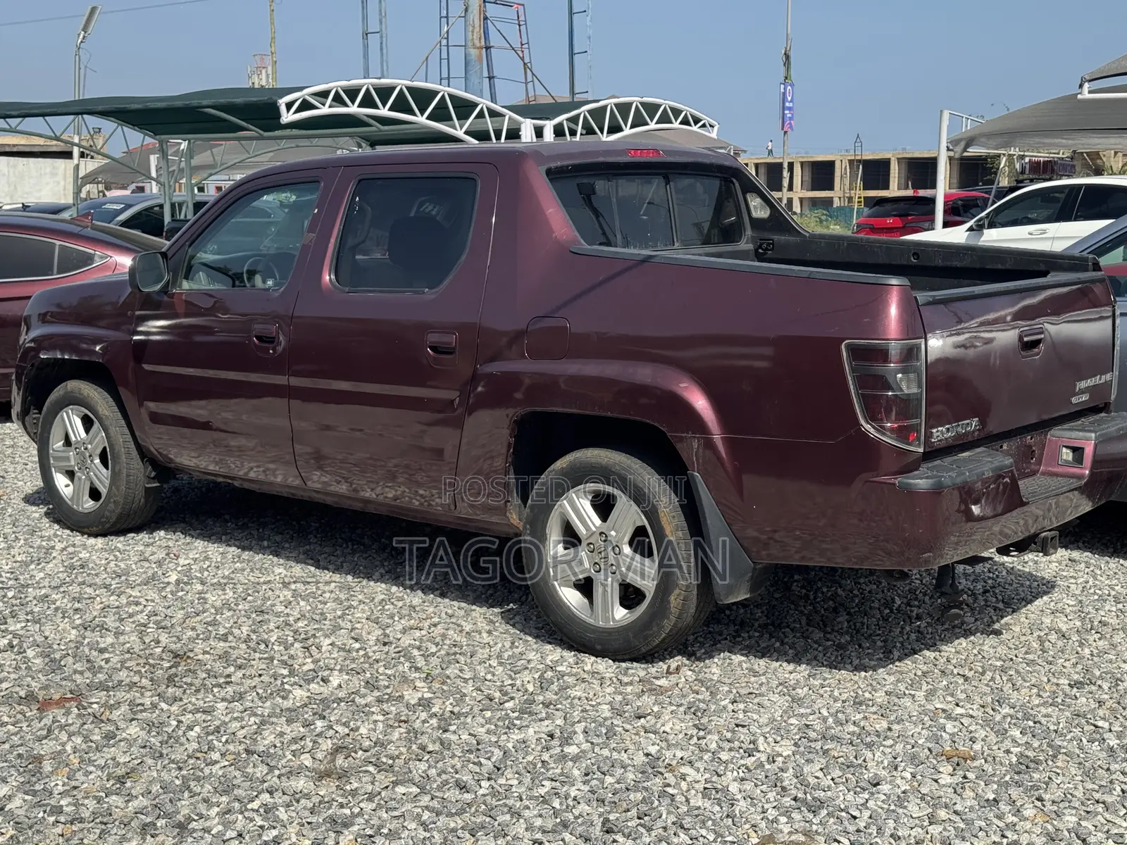 Honda Ridgeline 2007 Red