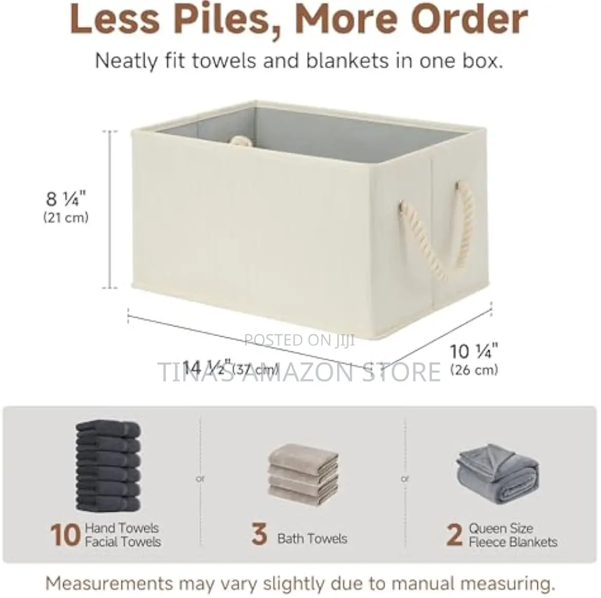 Fabric Storage Bin