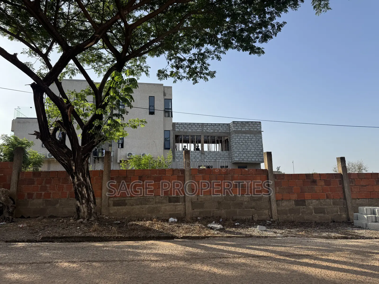 Estate Land for Sale, Fully Walled, Adjiriganor