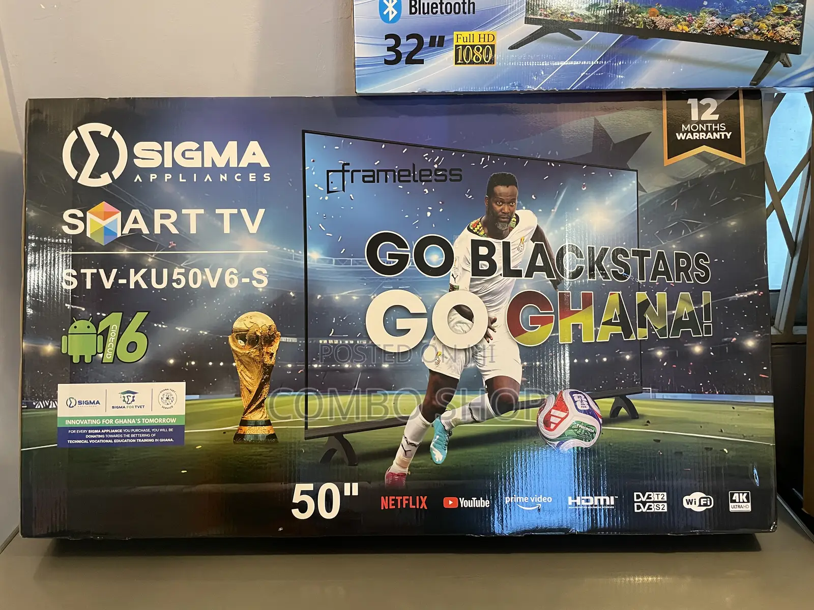 Sigma 50” Smart Tv