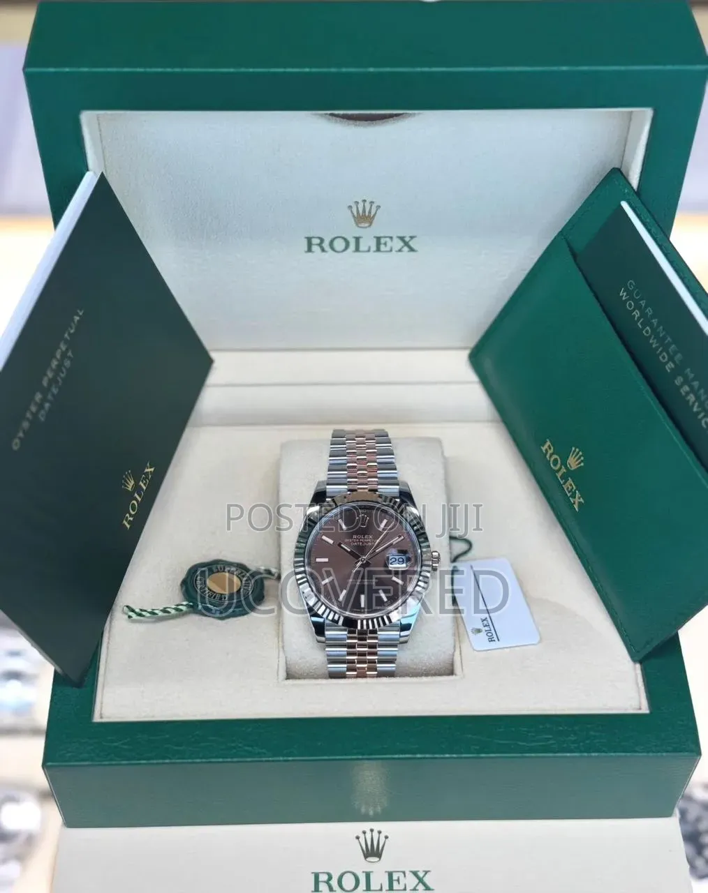 Rolex Datejust 41 Two-tone Rose Gold Chocolate