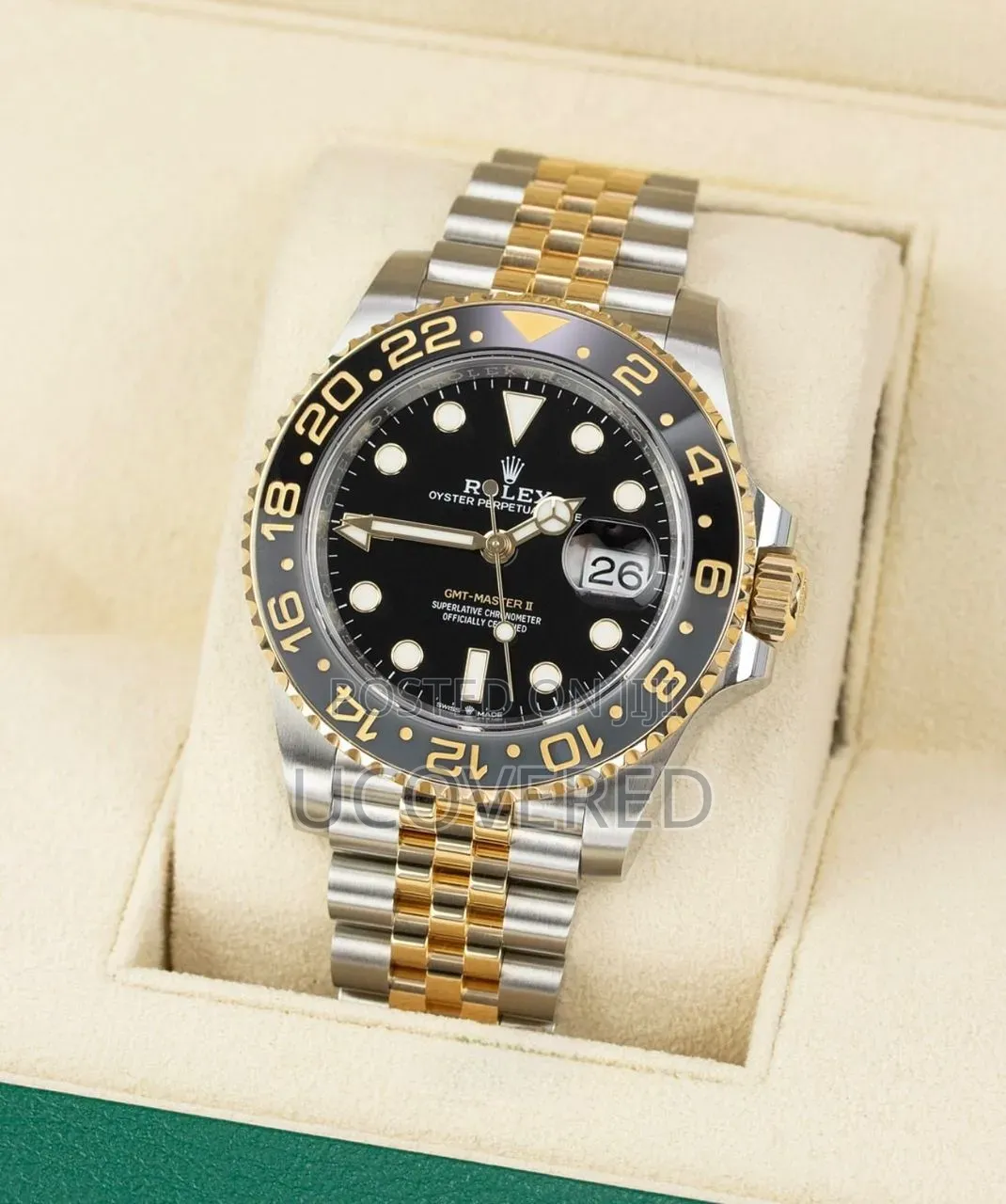 Rolex GMT-Master Ii 126713grnr in Two-Tone Yellow Gold