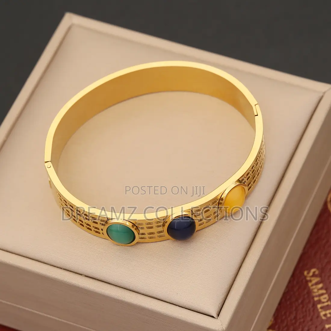 Gemstone Lattice Bracelet