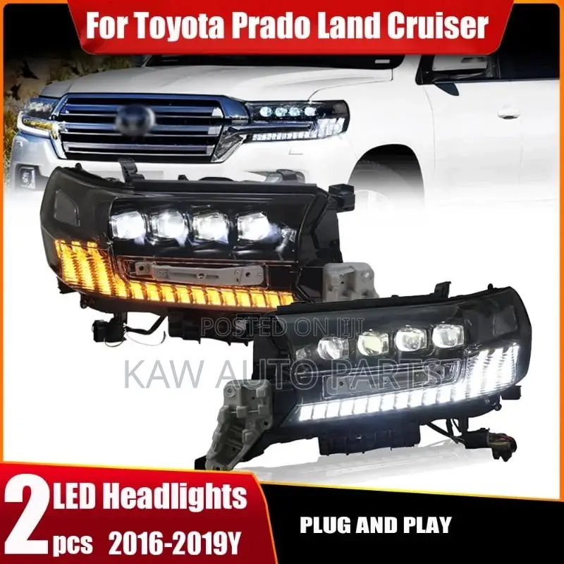 2016,2017,2018,2019,2020,2021,2022 Headlights for Toyota Land Cruiser