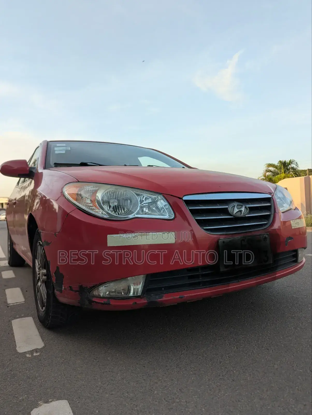 Hyundai Elantra GLS 2010 Red