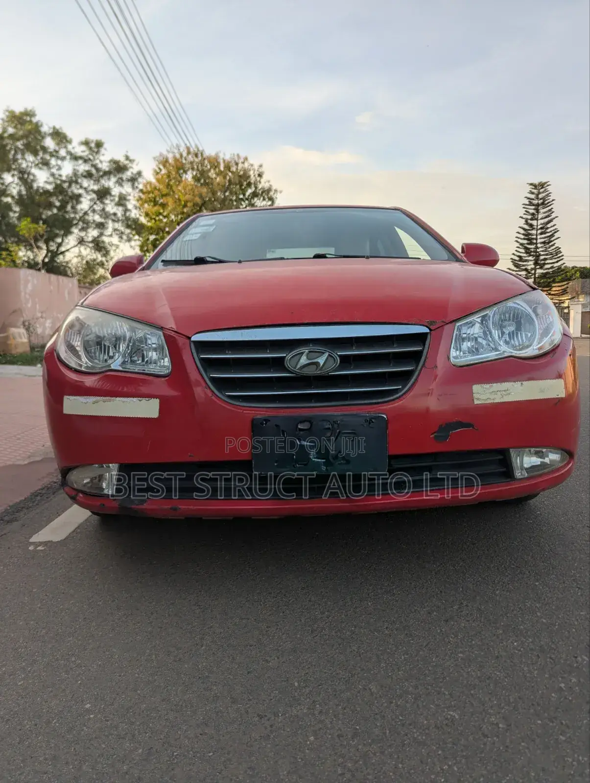 Hyundai Elantra GLS 2010 Red