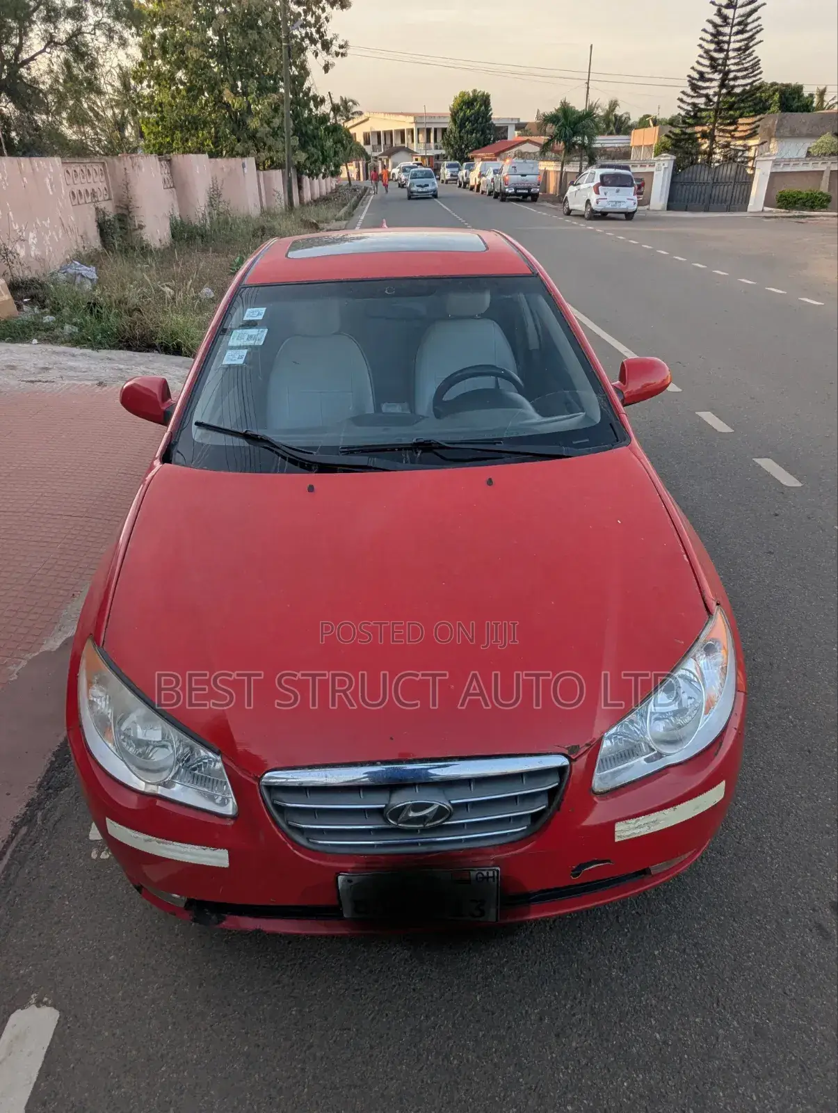 Hyundai Elantra GLS 2010 Red