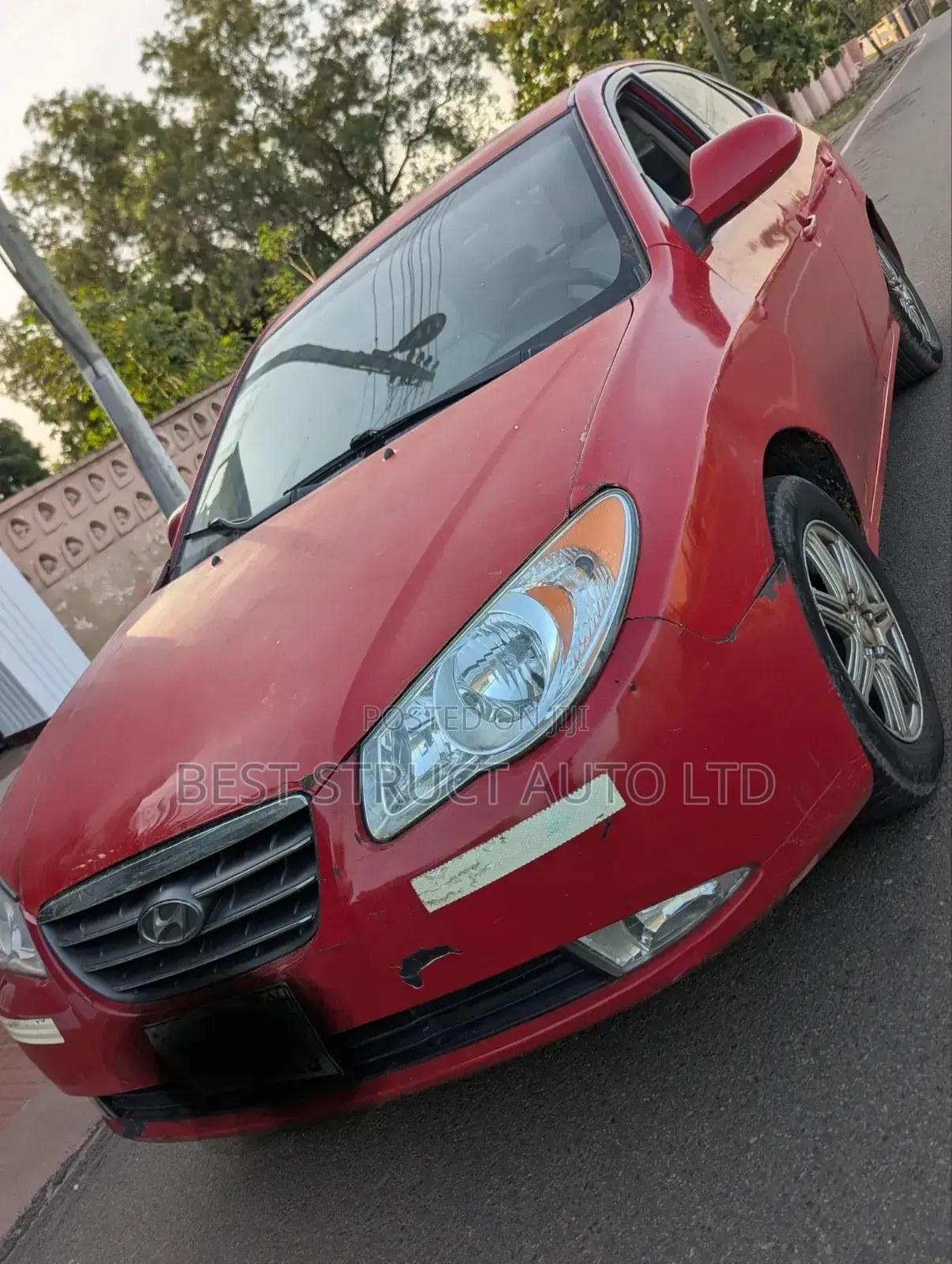 Hyundai Elantra GLS 2010 Red