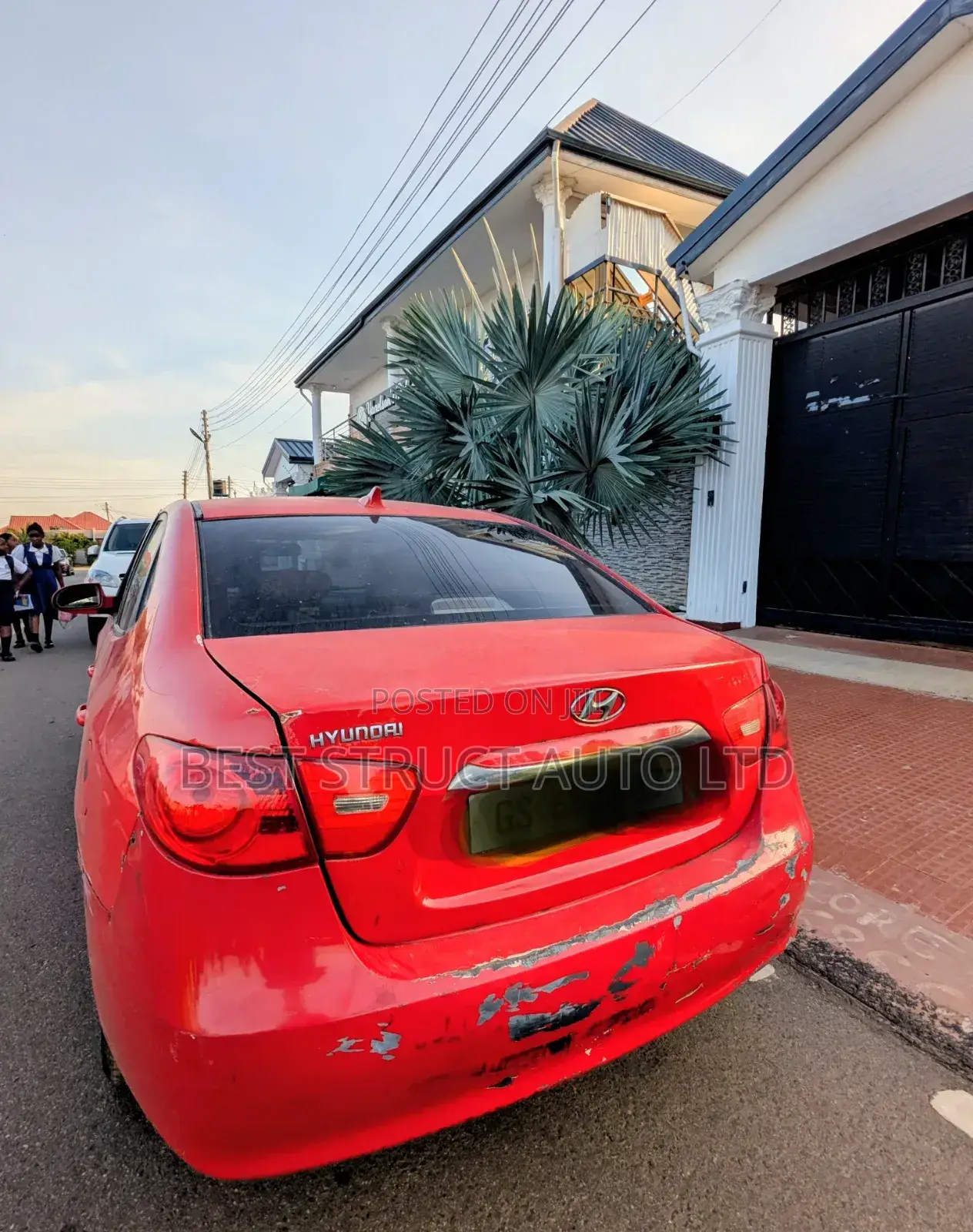 Hyundai Elantra GLS 2010 Red