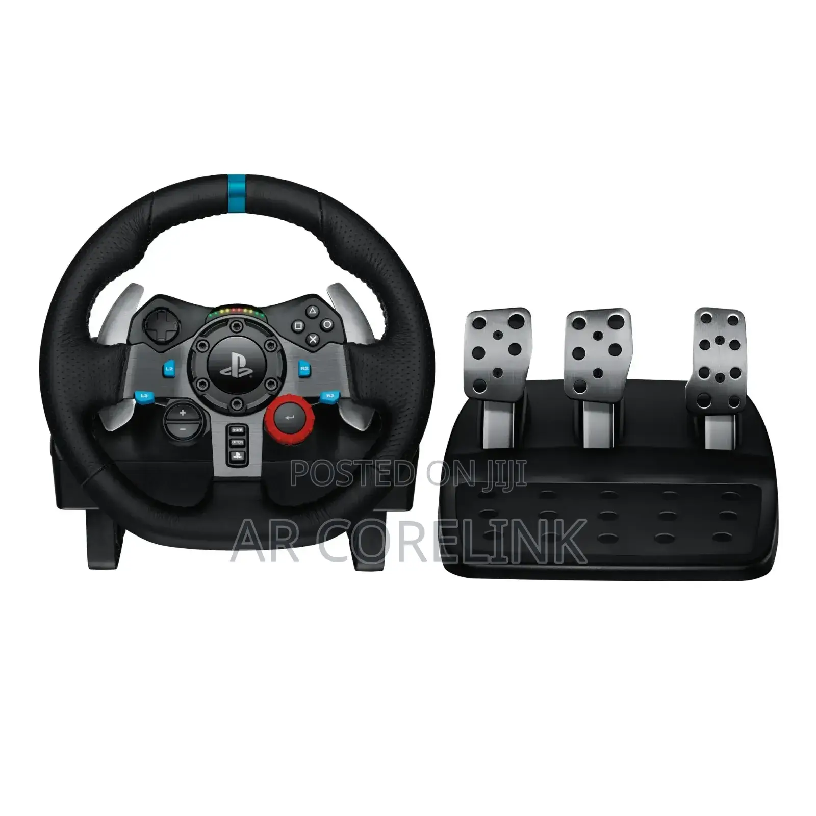 Logitech G29 Driving Force Racing Wheel for Playstation – Black