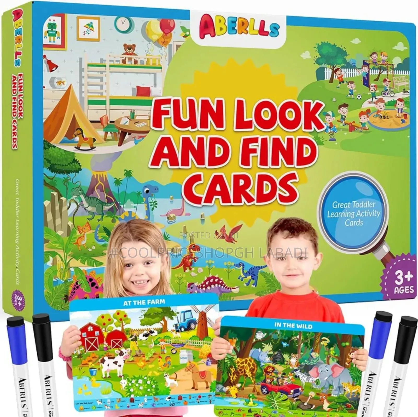Search and Find Cards for Kids