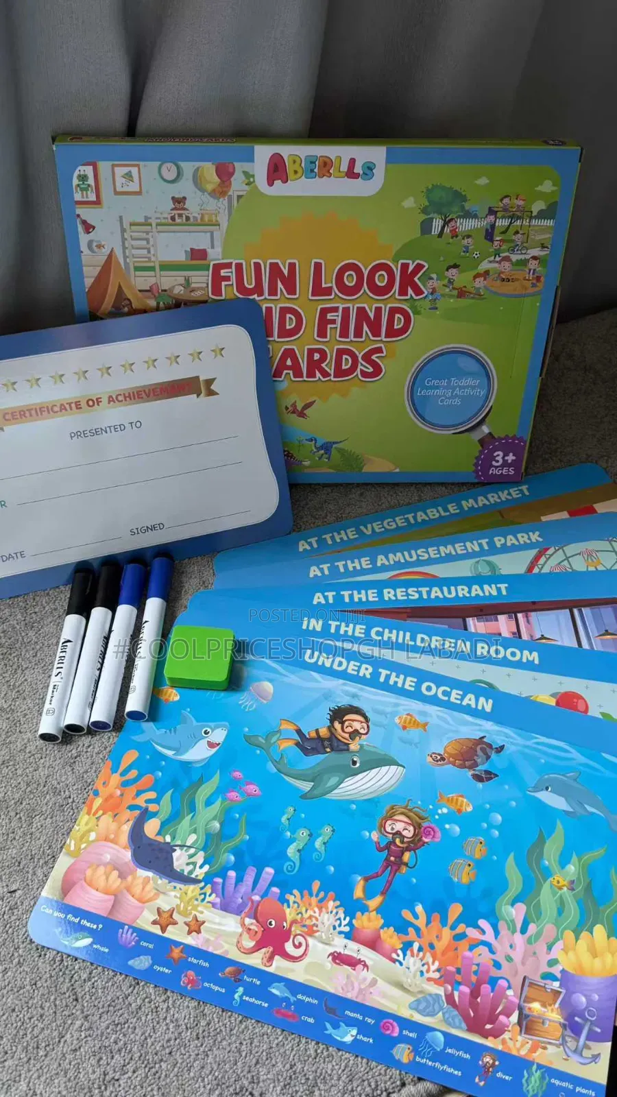 Search and Find Cards for Kids