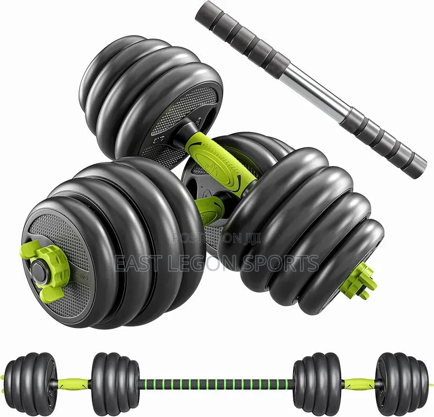 Dumbell 30kg With Barbell Dumbbell Weighta