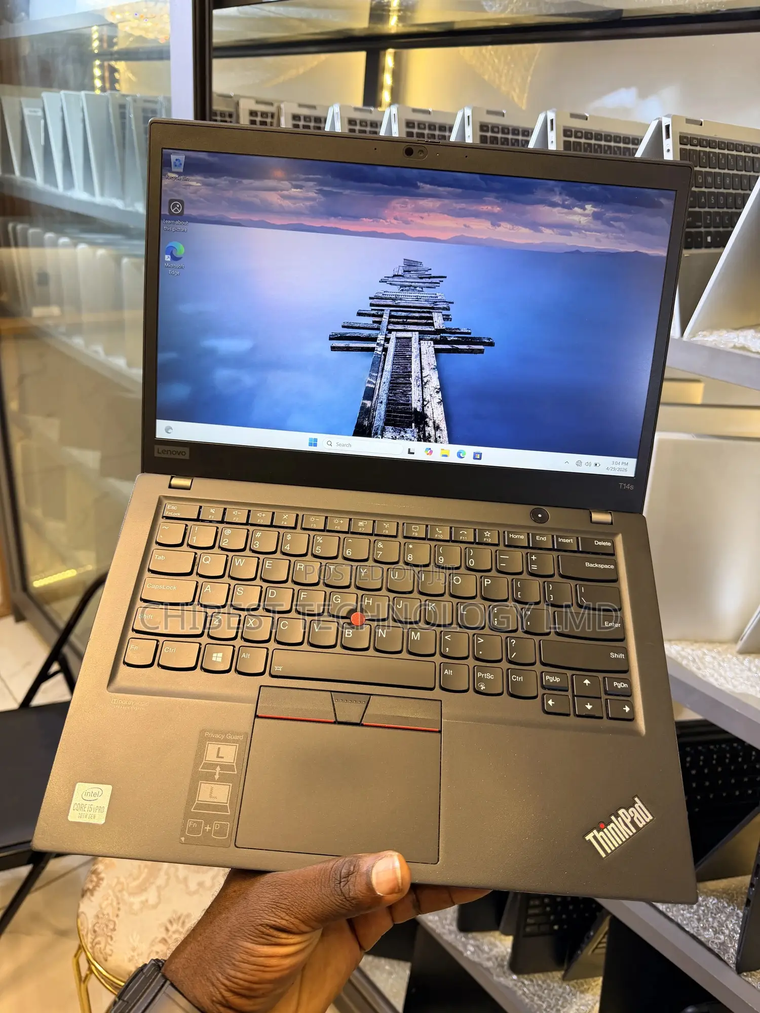 Laptop Lenovo ThinkPad T14s Gen 1 16GB Intel Core i5 SSD 256GB