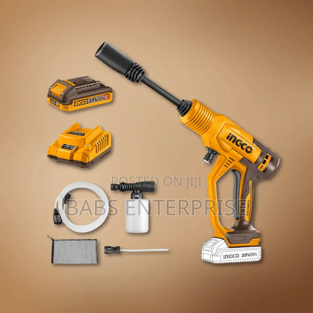 Ingco Cordless Pressure Washer - Cpwli20362