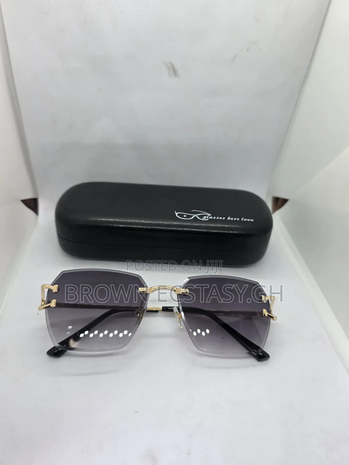 Rimless Cartier Sunglasses