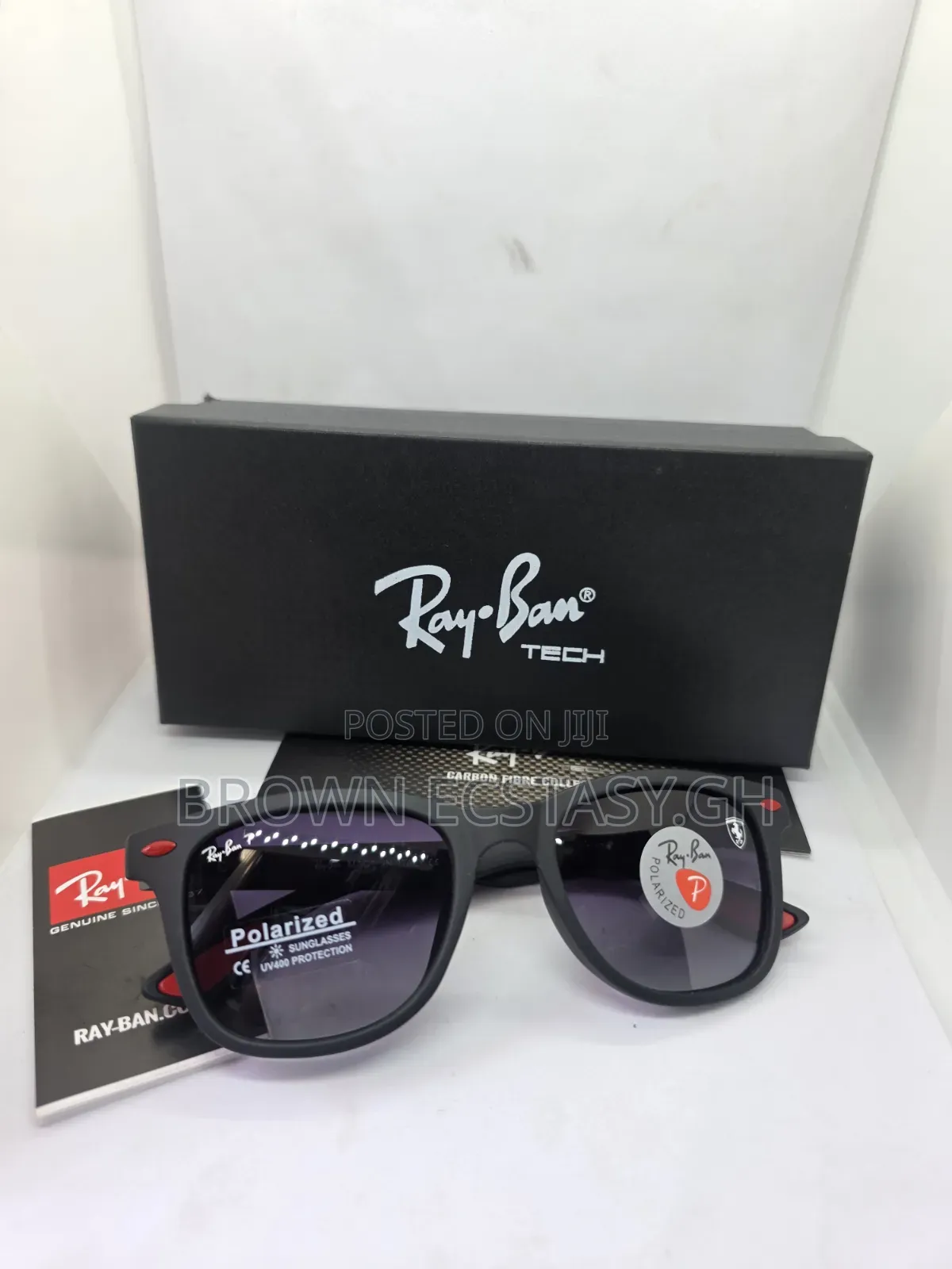Rayban X Scuderia Ferrari Wayfarer Sunglasses (Polarized)
